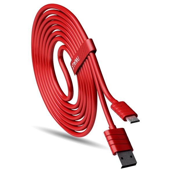 TWISTER M USB A to Micro-USB Cable - Red