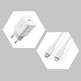 LEOPARD TYPE-C 20W Charger With Lightning Cable